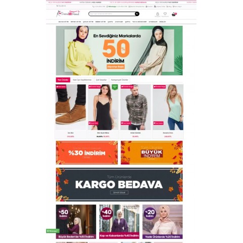 Opencart 3.x TrendRoad Moda Full Paket